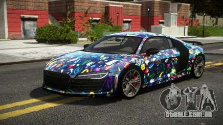 Audi R8 M-Sport S10 para GTA 4