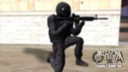 Soldado Negro Nova Pele para GTA San Andreas