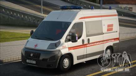 Ambulância Fiat Ducato para GTA San Andreas