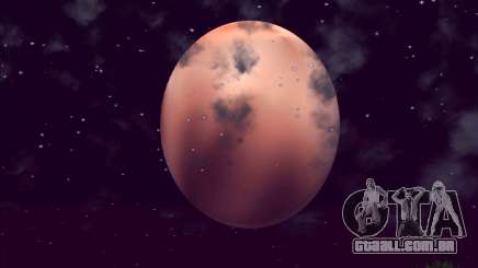 Planeta Plutão em vez da Lua para GTA San Andreas