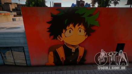 Mural Middle School Deku para GTA San Andreas