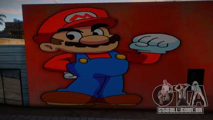 Mural Anime Mario para GTA San Andreas