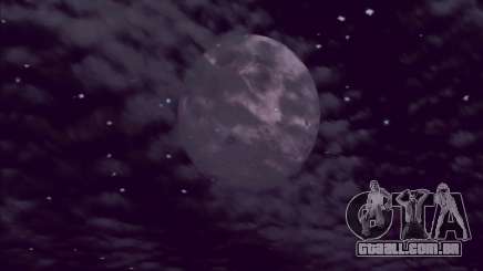 Uma lua nova em vez de uma lua padrão para GTA San Andreas