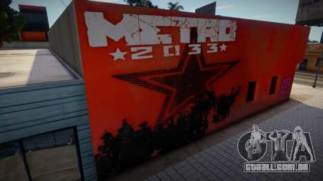 Metro Mural para GTA San Andreas