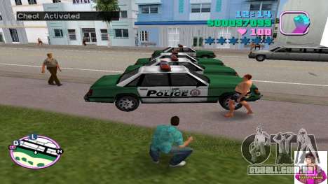 Spawn Carro de Polícia para GTA Vice City