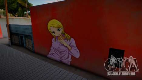 Lucy Heartfilia Wall para GTA San Andreas