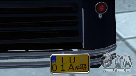 Albany Roosevelt com uma placa histórica polones para GTA San Andreas