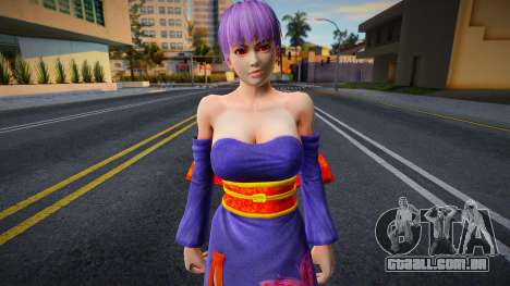 Dead Or Alive 5 - Ayane (Costume 3) v4 para GTA San Andreas