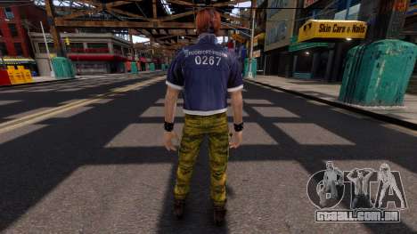 Steve Burnside (Resident Evil) para GTA 4