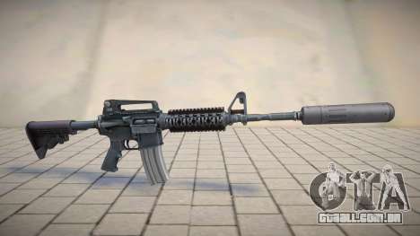 AR-15 Silened para GTA San Andreas