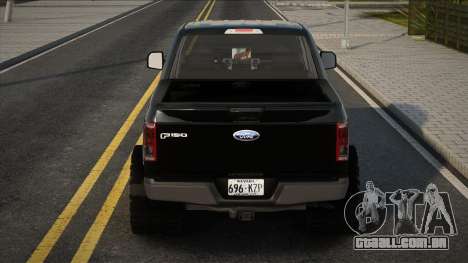 Ford F-150 4x4 2015 Black para GTA San Andreas