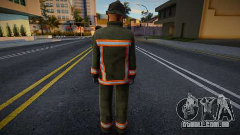 Sffd1 with facial animation para GTA San Andreas