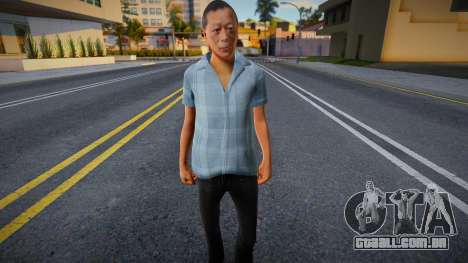 Omoboat HD with facial animation para GTA San Andreas
