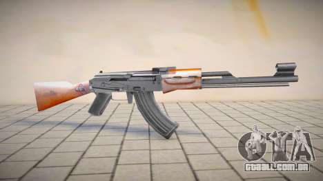 HD Retexture Old AK47 (512p) para GTA San Andreas