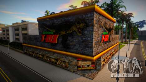 LS Cafeteria T-REX para GTA San Andreas