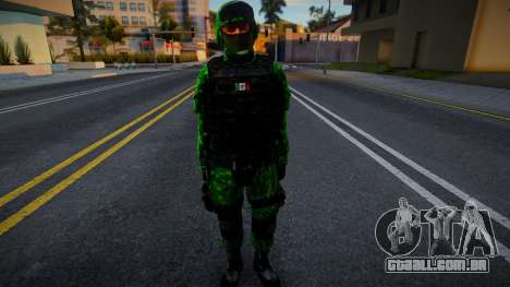 Skin SWAT Ejemex V1 Y para GTA San Andreas