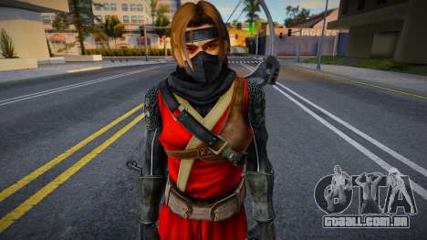 Dead Or Alive 5 - Hayate (Costume 3) v1 para GTA San Andreas