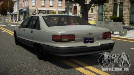 Chevrolet Caprice 91th V1.1 para GTA 4