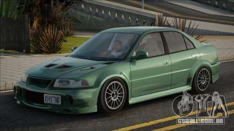 1999 Mitsubishi Lancer Evolution VI Black Revel para GTA San Andreas