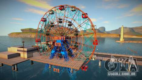 Ferris Wheel from GTA IV to GTA SA para GTA San Andreas