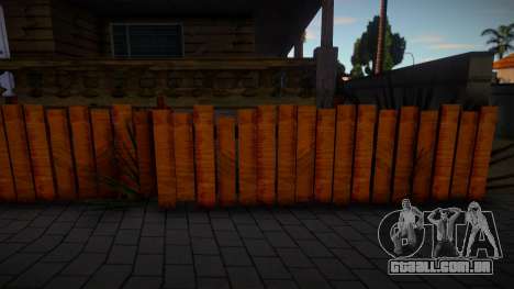 Wooden Fences HQ (Alternative Version) para GTA San Andreas