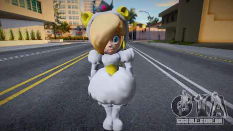 Rosalina Tanooki Blanco Suit o con traje mapache para GTA San Andreas