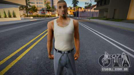 Cesar No Tattoo para GTA San Andreas