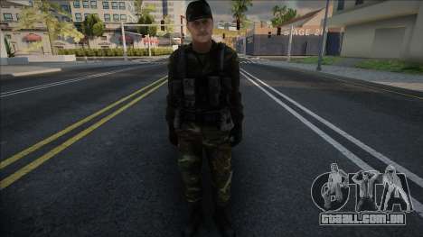Army HD with facial animation para GTA San Andreas
