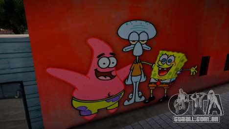 Spongebob Wall 2 para GTA San Andreas