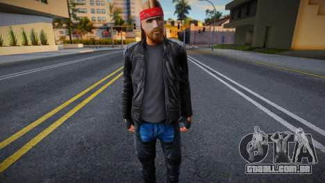 Bikerb HD with facial animation para GTA San Andreas