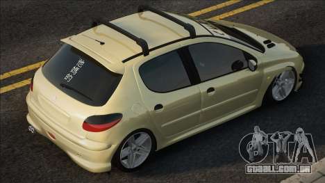 206 RC Beige para GTA San Andreas