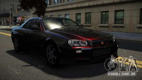 Nissan Skyline R34 GT-R RX-I para GTA 4