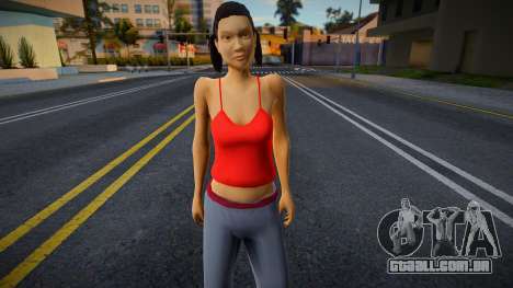 Improved HD Katie Zhan para GTA San Andreas