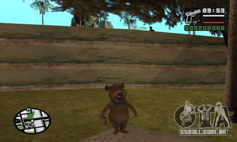 Boo Boo Urso para GTA San Andreas