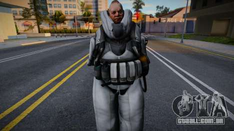 Soldado Rhino Traje Blanco de Dirty Bomb para GTA San Andreas