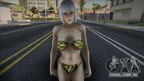 Dead Or Alive 5 - Christie (Player Swimwear) v4 para GTA San Andreas