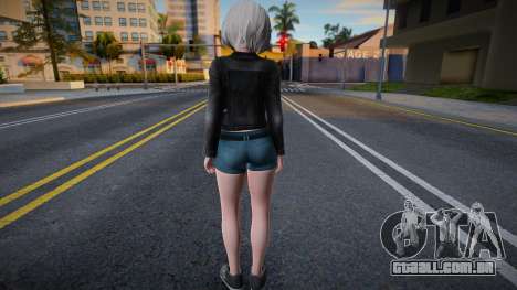 NieR Re[in] 2B - Crow Denim Jacket v2 para GTA San Andreas