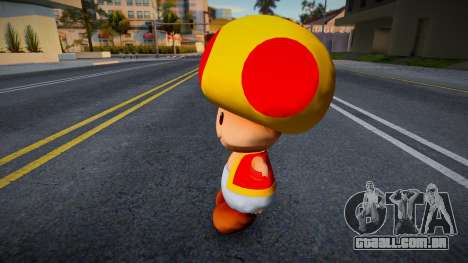 Tod Traje Rojo de Super Mario 3D World de Wii U para GTA San Andreas