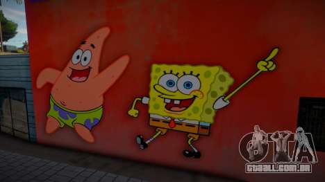 Spongebob Wall 4 para GTA San Andreas