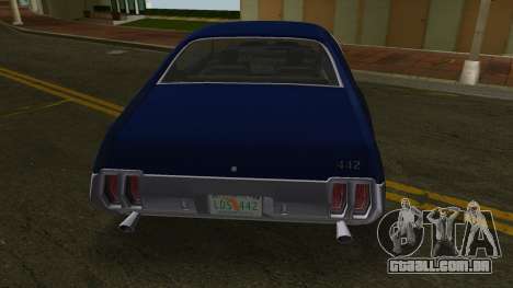 Oldsmobile 442 Blue para GTA Vice City