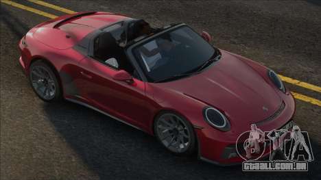 Porsche 911 Speedster 2020 Red para GTA San Andreas