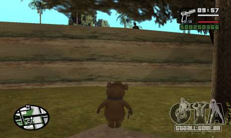 Boo Boo Urso para GTA San Andreas