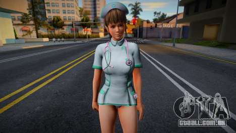 Girl Medic with facial animation para GTA San Andreas