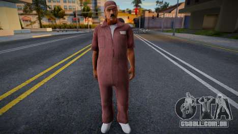 Janitor HD with facial animation para GTA San Andreas