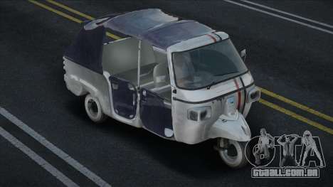 Tuktuk Piaggio Ape Calessino para GTA San Andreas