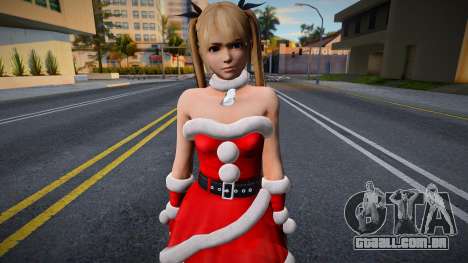 Dead Or Alive 5U - Marie Rose Santa Helper para GTA San Andreas