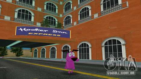 Courage The Cowardly Dog para GTA Vice City