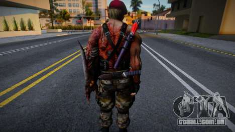 Jack Krauser HD version Retuxtured v4 para GTA San Andreas