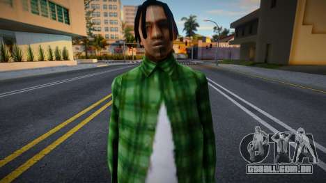 Fam em chinelos para GTA San Andreas