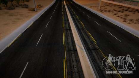 Novas texturas de estrada em Las Venturas para GTA San Andreas